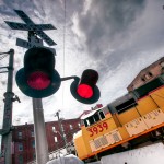 West Bottoms Train Crossing