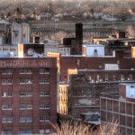 Kansas City's West Bottoms at Sunset