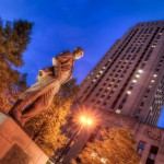 Statue of Mayor Ilus Davis