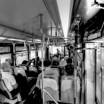 Inside a Kansas City Bus