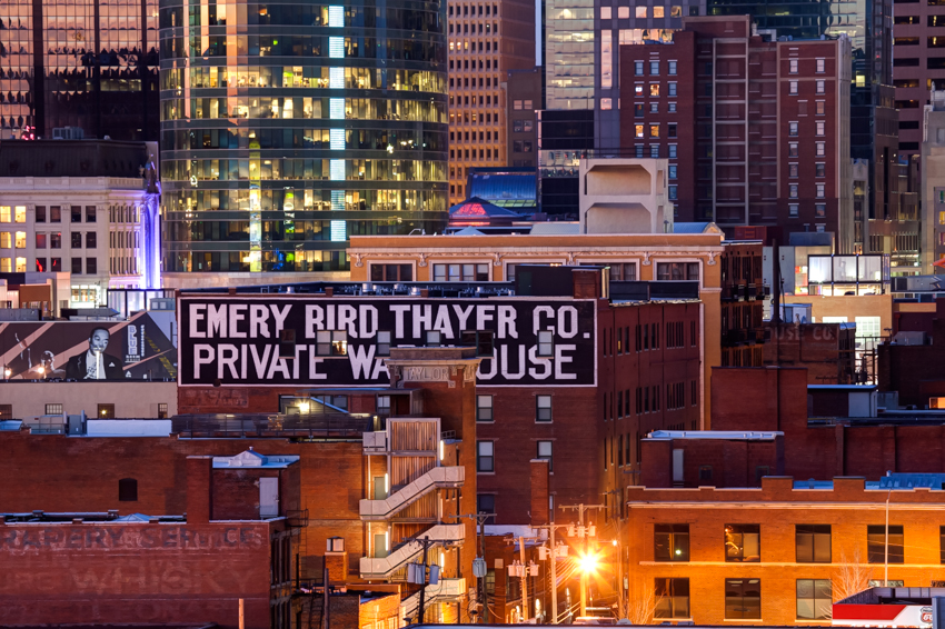 Kansas City from roof of Firestone Building