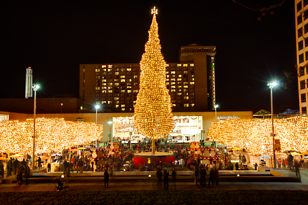 Mayor's Christmas Tree Lighting 2014 Crown Center Photoblog