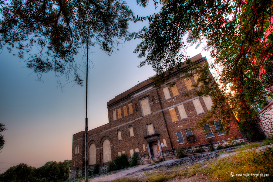 Abandoned Switzer School and West Jr. High in the West Side