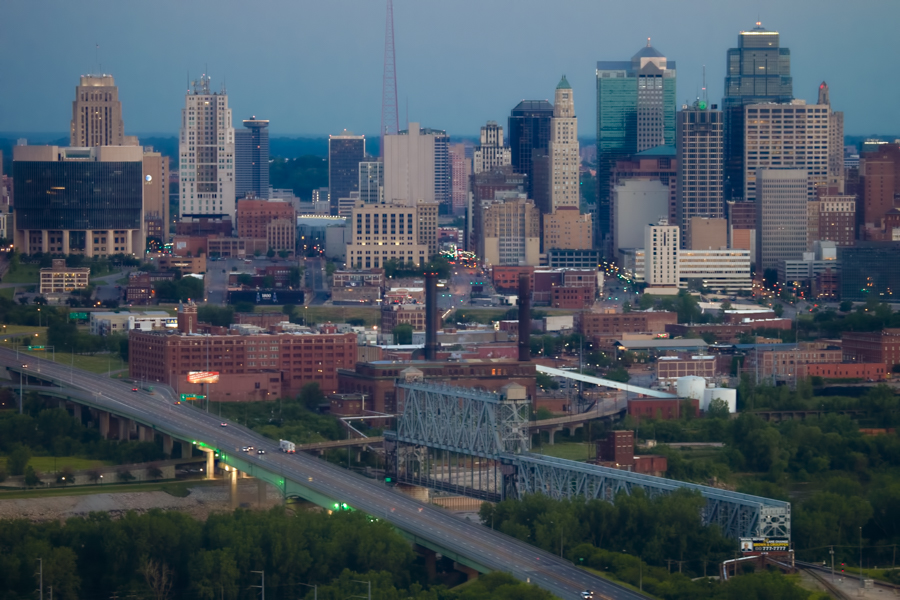 Downtown Kansas City Skyline Aerial Photography, Part 2 - Eric Bowers Photoblog