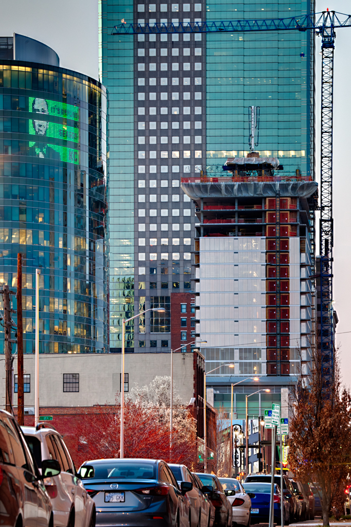 KC's One Light Tower Construction Progress, March 2015 Part 2
