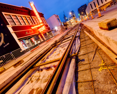 KC Streetcar Construction Progress