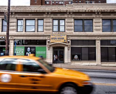 church of scientology with taxi motion kansas city