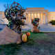 Four Seasons Sculptures by Philip Haas at Nelson Atkins Museum in Kansas City