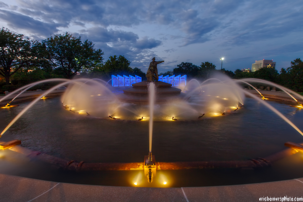 Kansas City Firefighters Memorial Fountain