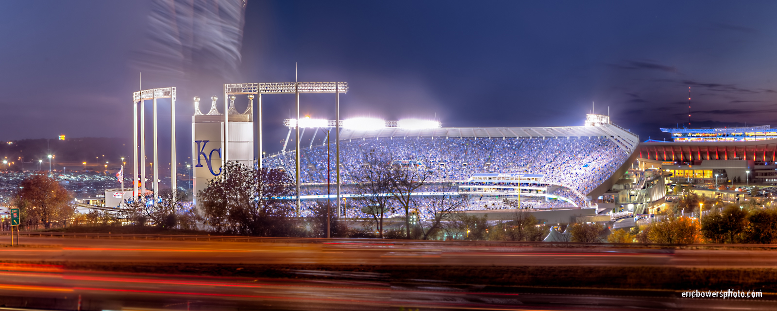 Kauffman Stadium Panorama Pic - KC Royals - Eric Bowers Photoblog