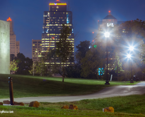 Kansas City Skyline View