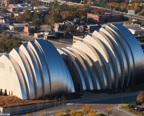 North Facade of Kauffman Center in Kansas City