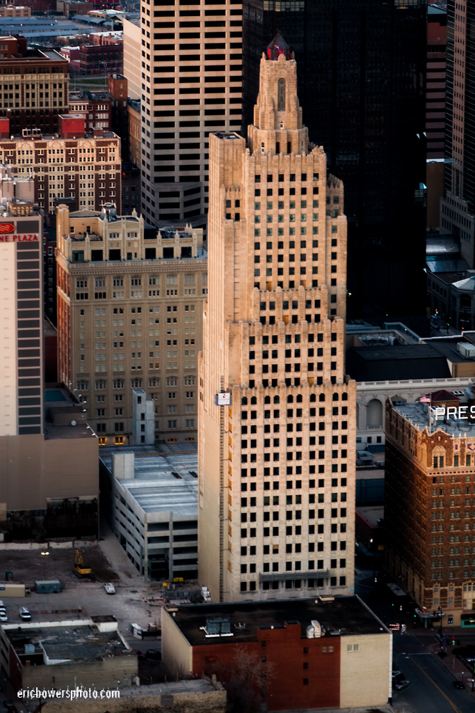 KC Power & Light Building Aerial View