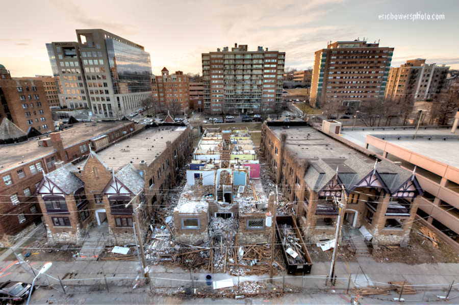 Historic Kansas City Apartments Under Demolition