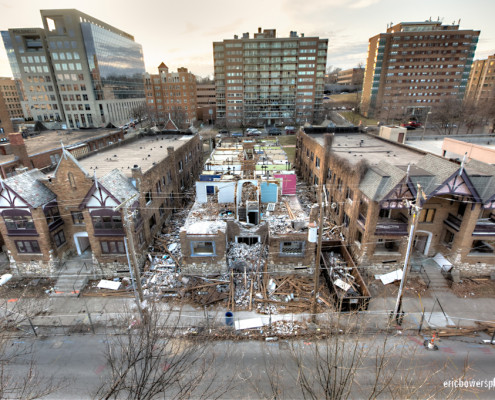 Historic Kansas City Apartments Under Demolition