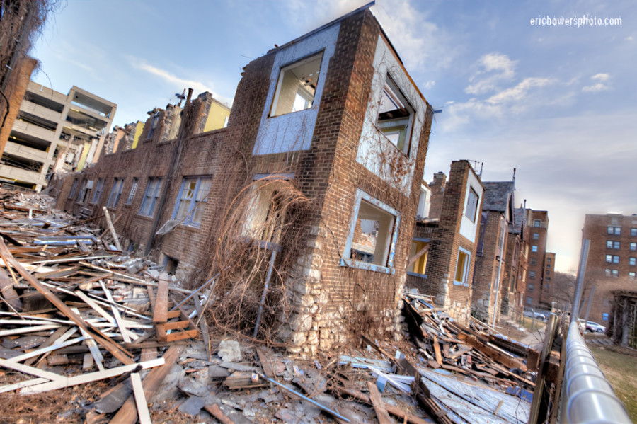 Historic Kansas City Apartments Under Demolition