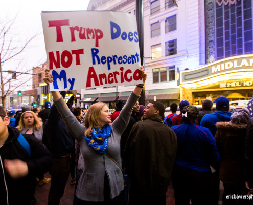 Kansas City's Protest of Donald Trump Rally