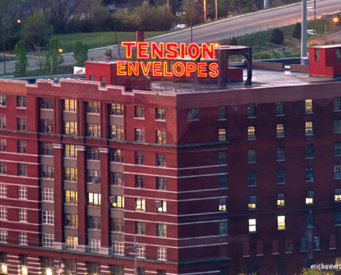 Tension Envelopes Sign - Kansas City