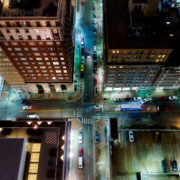 City Streets and Intersections in Downtown Kansas City
