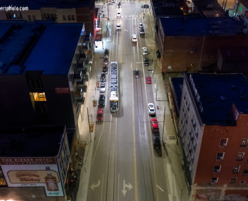 Evening Time Kansas City Street View