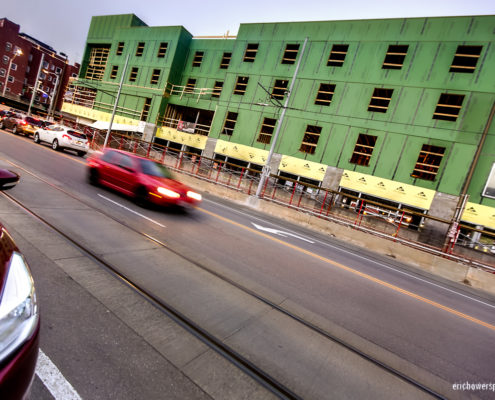 Downtown KC Hilton Home2Suites Site Construction