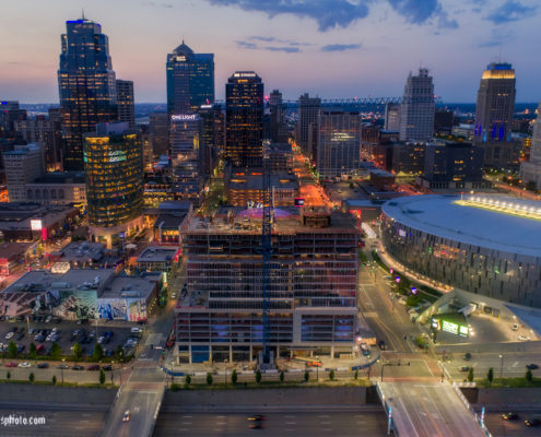 Kansas City Two Light Tower May 2017 Construction Update