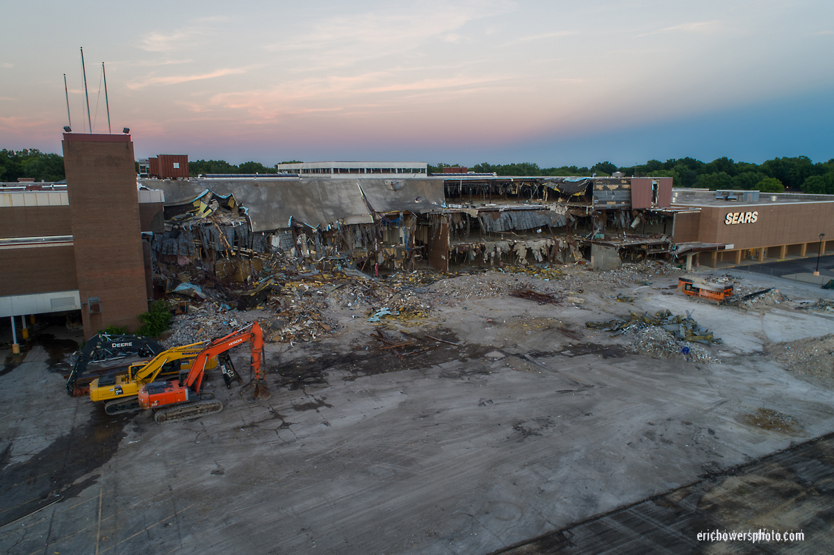 Metcalf South Mall Demolition Progress Photos