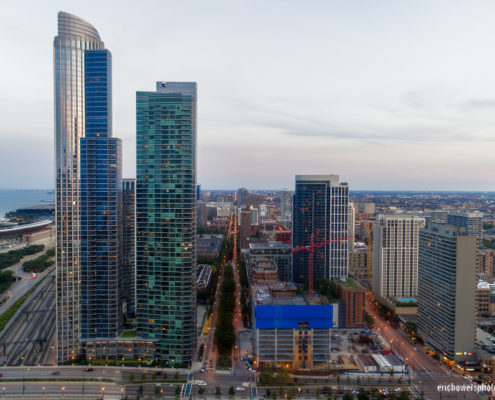 Chicago One Grant Park Under Construction