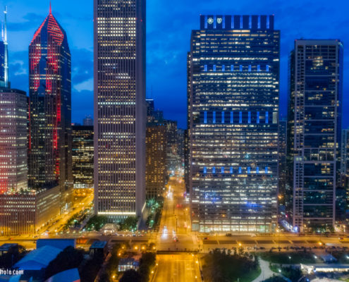 Skyscrapers of Chicago's Downtown Loop