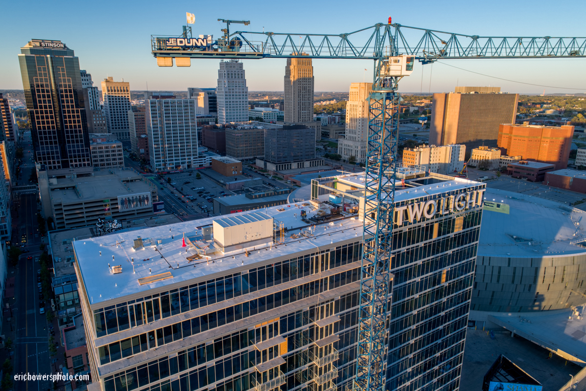 Kansas City Two Light Tower Construction Nearly Complete