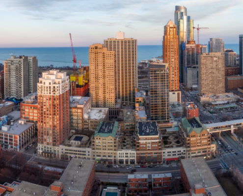 Chicago City Skyline Aerial Photos Pt 9
