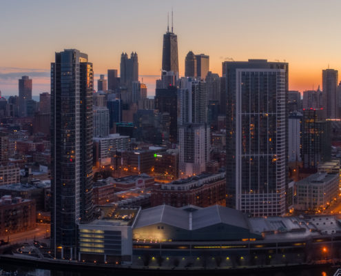 Chicago City Skyline Aerial Photos Pt 2