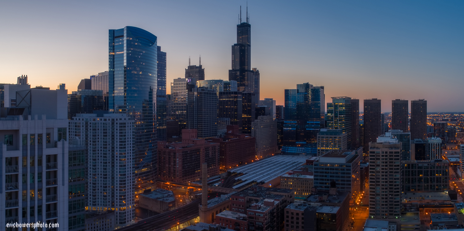 Chicago City Skyline Aerial Photos Pt 8