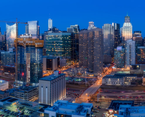 Chicago City Skyline Aerial Photos Pt 11