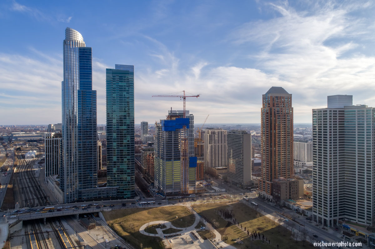 Chicago One Grant Park Construction 2018 Pt 2