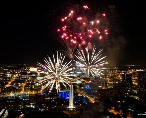 Memorial Day Fireworks at Liberty Memorial Kansas City PT 2