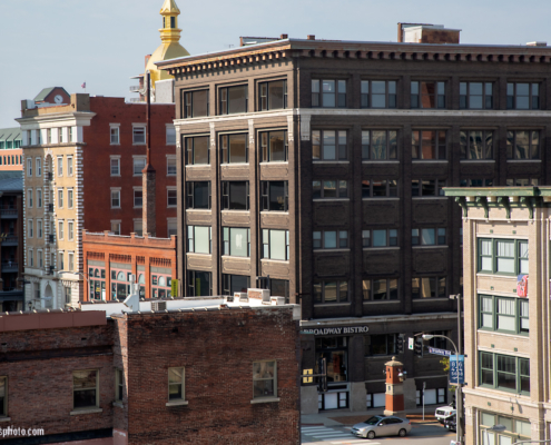 Kansas City Rooftop View from 9th and Broadway