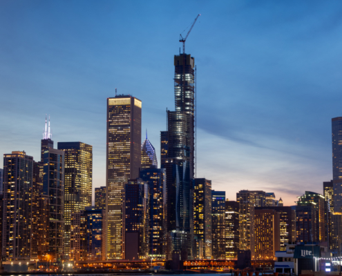 Chicago's Vista Tower Construction 2019
