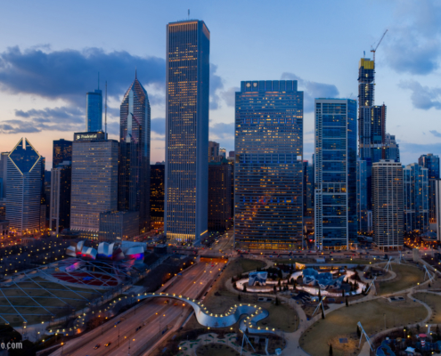 Chicago City Skyline Aerial Photos Part 20