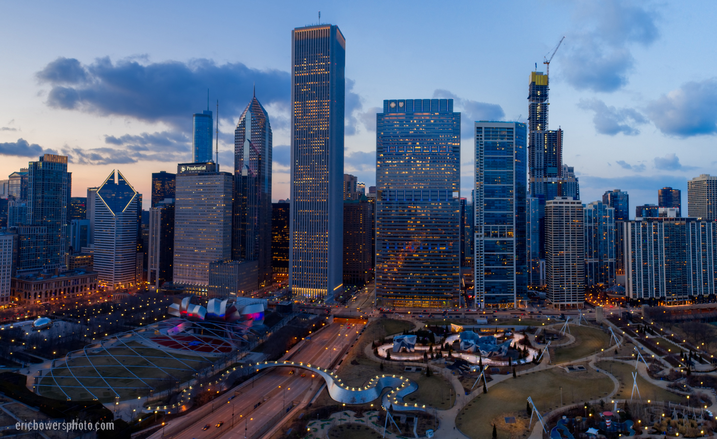 Chicago City Skyline Aerial Photos Part 20