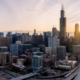 Chicago Loop at Daybreak in 2019