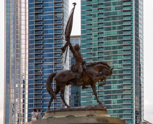 John Logan Statue at Chicago's Grant Park