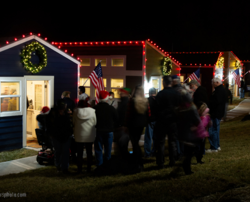 Veteran's Community Project Christmas Lighting