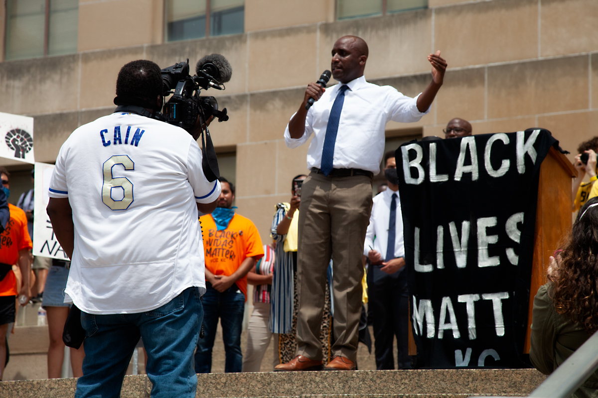 Black Lives Matter Protest at Kansas City Hall