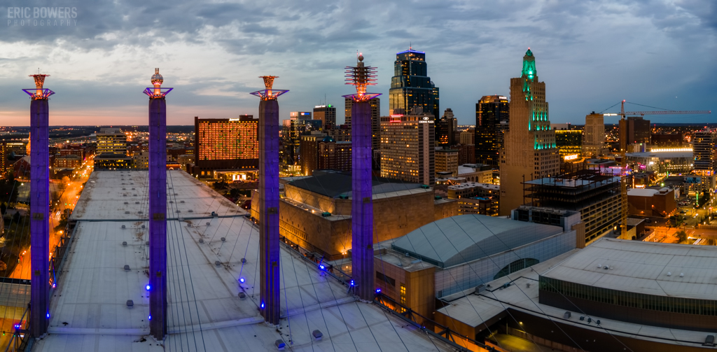 KCMO Skystations and Downtown Skyline (2)