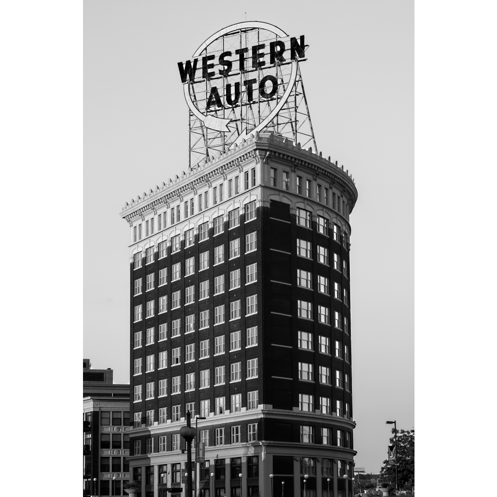 Western Auto Sign Proof of Product