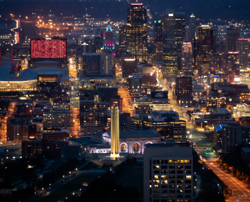 Kansas City Skyline Aerials 2021
