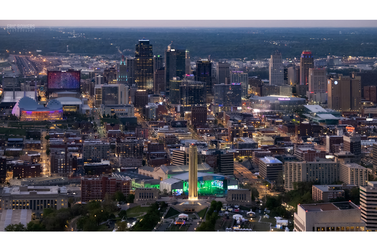 Kansas City NFL Draft Aerial Photos (4)