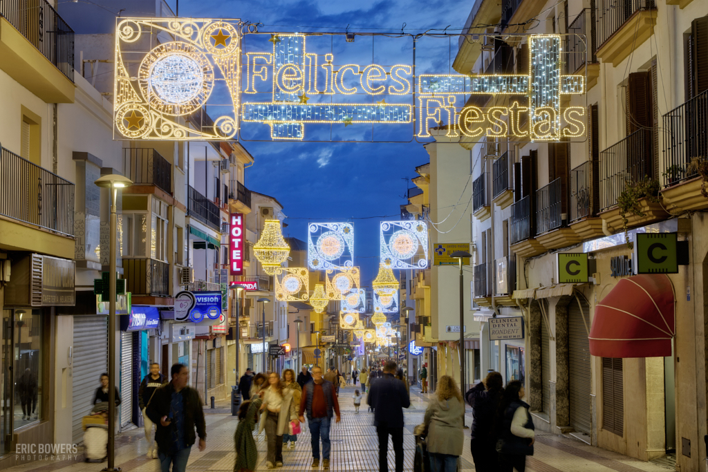 Ronda Spain Christmas Lighting 2024